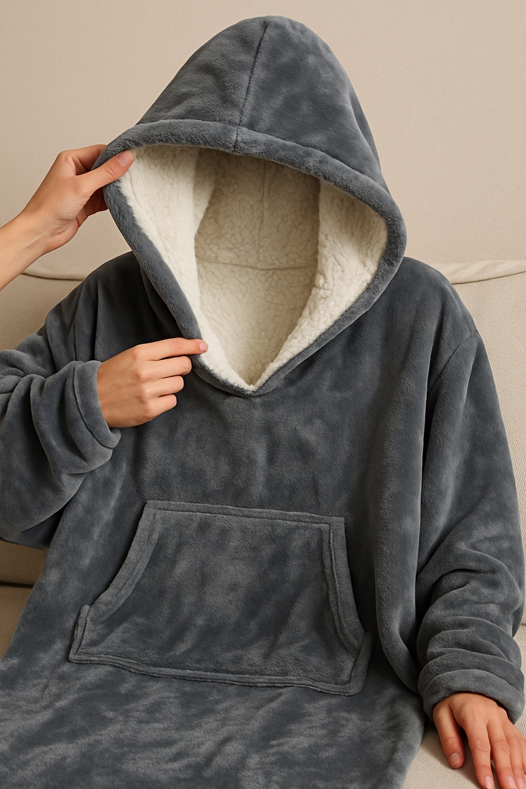 SnugSeason™ Wearable Blanket Hoodie | $36 with CODE "CHRISTMAS"